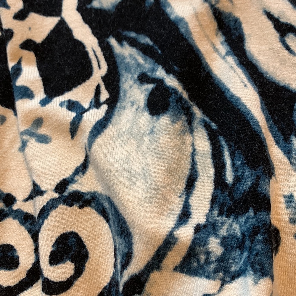 Cynthia Rowley wrap front belted print twirl Dress - Picture 14 of 14